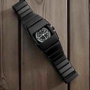 PREMBROTHERS NK-BL01 Analog Watch  - For Men Unique Rectangle Dial Premium Strap Wrist Watch