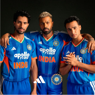 Adidas - Ind VS Pak - India's T20 Jerseys from Rs. 999