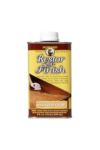 Howard Products Restor-A-Finish, Golden Oak, 236mL, RF3008