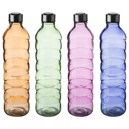 Bergner Glass Bottle with Stainless Steel Lid 1.3 L