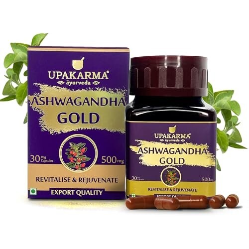 Upakarma Ashwagandha Gold 30 Capsules