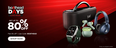 BoatThread Days - Upto 80% off + Flat 5% off on Coupon Code 