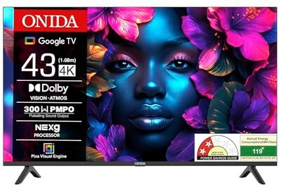 Onida 108 cm (43 inch) Nexg Series 4K Ultra HD LED Smart Google TV 43UIG