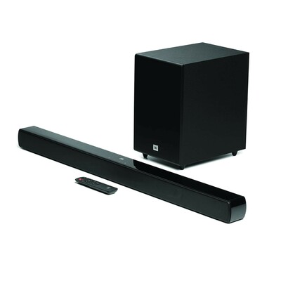 JBL Cinema SB271, Dolby Digital Soundbar with Wireless Subwoofer with Remote, (220W)