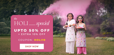 BIBA - The Holi Special Upto 50% off + Extra 10% Off COUPON:HOLI10