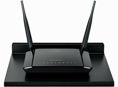 Dime Store Engineered Wood Setup Box Stand  (Black)