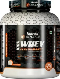 NUTRELA Sports 100% Whey Performance Protein Supplement 2Kg