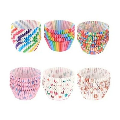 HAZEL Disposable Paper Cake Muffin Cup Moulds 100 pcs