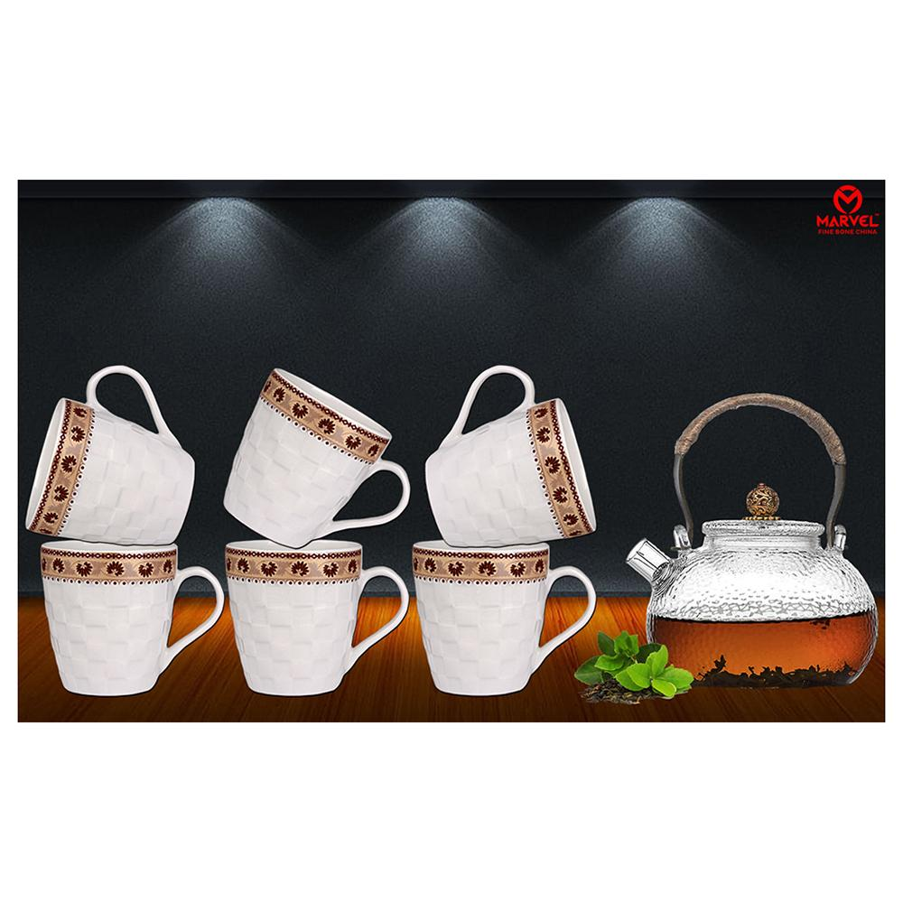 Marvel Super Coffee / Tea Mug Set of 6 Ceramic Mugs 190ml