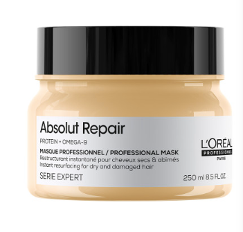 LOreal Professionnel Absolut Repair Mask For Dry Hair with Protein & Omega-9 - 250ml