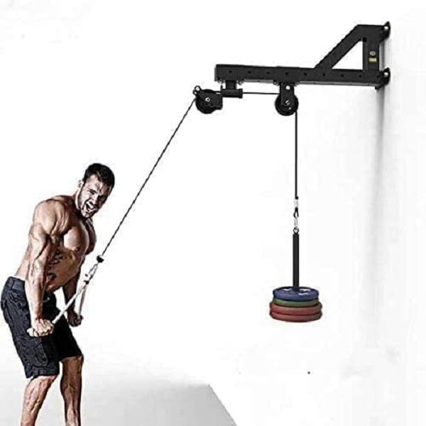 IRIS Arm Machine Dip Stand Press Bar Wall Pull Down Trainer (MRP Error)
