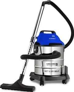 Eureka Forbes bold wet and dry vacuum cleaner with Powerful Suction, Blower Function (Blue Silver , Black)