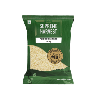 Instamart - SUPREME HARVEST Ponni Boiled Rice 10kg(location specific)