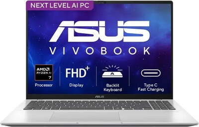 ASUS Vivobook 16 (2026) AI PC AMD Ryzen AI 7 Hexa Core 445 - (16 GB/512 GB SSD)
