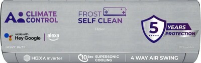 Flipkart.com | Buy Haier Gravity Series 2025 Model 1.5 Ton 5 Star Split Inverter with Wi-fi AC Online at best Prices In India