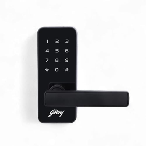 Godrej Smart Lock I Catus Touch I Digital Lock for Main and Internal Wooden Door 3 Years Warranty 