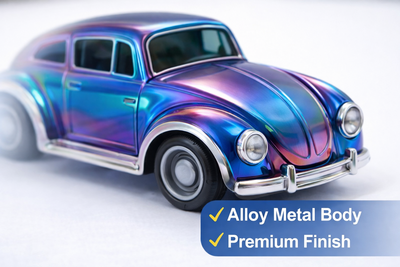 Premium Metallic Rainbow Toy Car – Perfect Gift for Kids at low Price