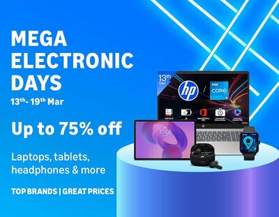 Amazon Mega Electrsonic Days Up To 75% off + Bank Offers (13th -19th Mar)