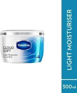 Vaseline CloudSoft LightMoisturiser,100Hours 300ML 