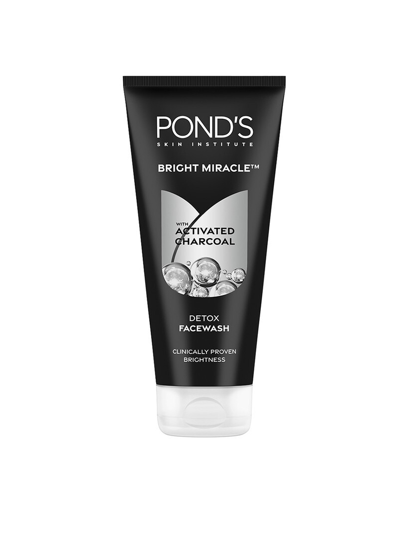 Ponds Bright Miracle Detox Facewash With 10X Power Of Charcoal 200g - Face Wash And Cleanser