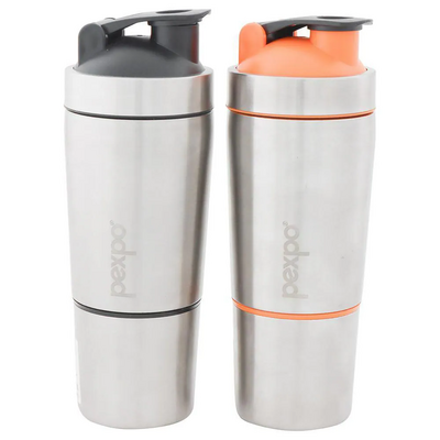 Pexpo Assorted Shake Kenti 700 ml + Holder 180 ml (Gym Shaker)
