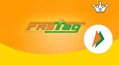 FASTag payment -GET UP TO ₹50 BACK 100% offer, Min order: ₹100