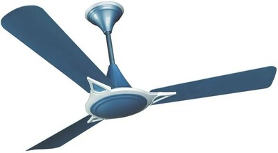 Crompton Avancer Prime Antidust with 2 Year Warranty Silent Operation 1200 mm Ceiling Fan (Indigo Blue | Pack of 1)
