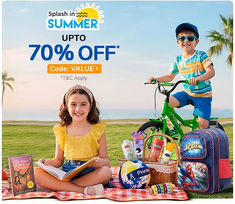 Firstcry Splash in Summer - Up to 70% Off | Desidime