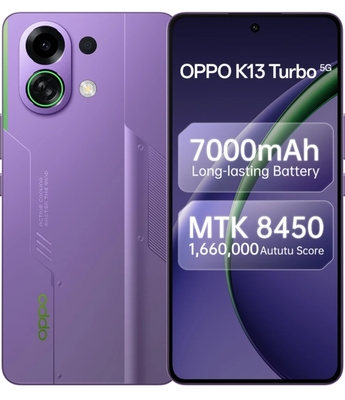 OPPO K13 Turbo 5G (Purple Phantom, 128 GB)