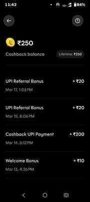  Get ₹200 cashback on Credit card bill payment of ₹10,000 via Kredit.pe