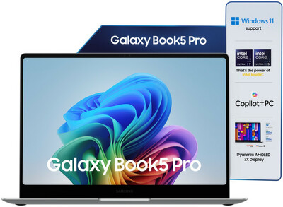Samsung Galaxy Book5 Pro Al PC Full Metal Chasis Intel Core Ultra 7 256V - (16 GB/1 TB SSD)