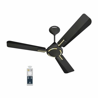 Havells 1200Mm Ambrose Bldc Motor Ceiling Fan (Pack Of 1, Midnight)