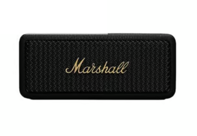 Marshall Emberton II Wireless Bluetooth Portable Speaker (Black & Brass)