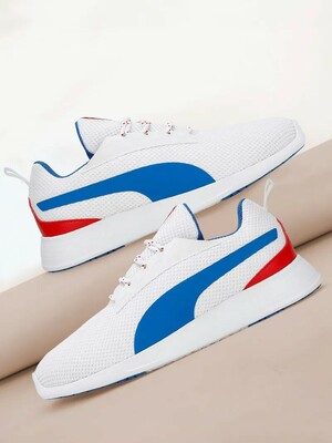 Puma Buzz Sneakers For Men (White , 10)