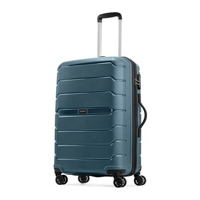 Aristocrat Liberty Medium (Check-in) Trolley Bag, 68Cm| 8 Wheels Spanish Blue