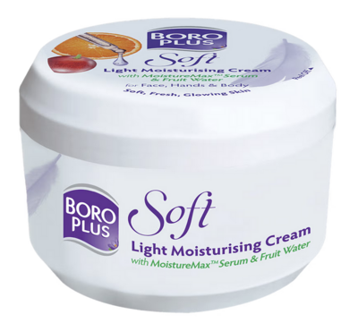 Instamart BoroPlus Soft Light Moisturising Cream Light & Non-sticky 300ml [location specific]