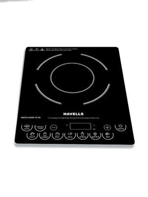 Havells Insta Cook TC18 1800 W Power Saving Auto Pan Detection Induction Cooktop 