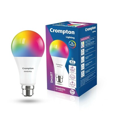 Crompton Immensa 9W Bluetooth Enabled Smart Bulb B22