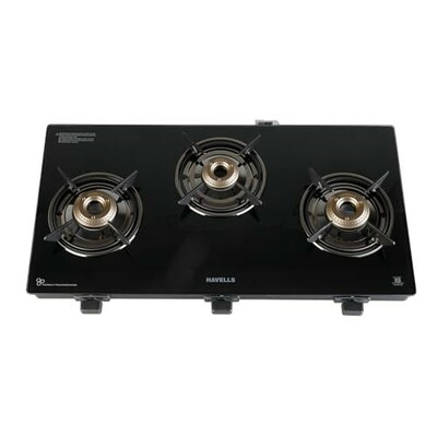 Havells GEOSLIM Gas stove 5 year Warranty on Burners (₹1500 Coupon)