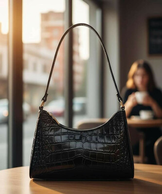 Daniel Clark Black Sling Bag Beautiful Sling bag With Texture