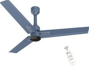 Polycab Wizzy Neo Ceiling Fan (5 Star | Blue Silver | Pack of 1)