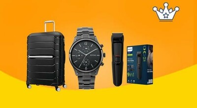Place a successful Amazon Shopping order and Get 10% back Up to ₹500 Min order: ₹5000
