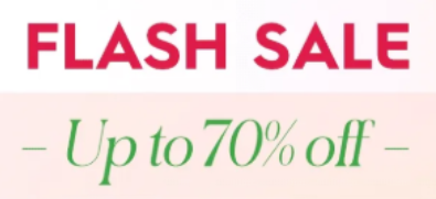Savana Flash Sale: Save Up to 70% Now!