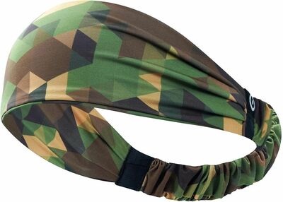 Coreteq Multicolor Microfiber Sports Headband for Men & Women