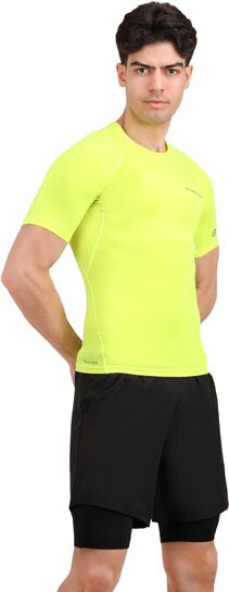 Athmonk Compression T-Shirt Vest Upper Body Shaper for Men Boys Branded Men Compression