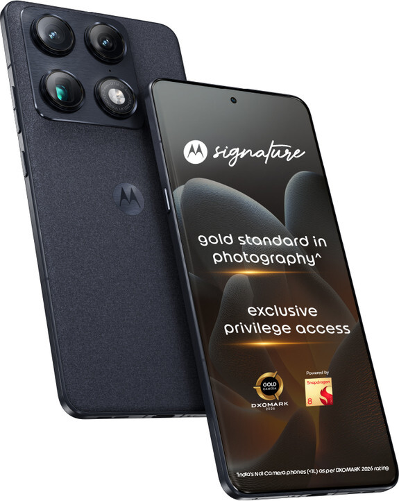 MOTOROLA Signature (12 GB RAM, 256 GB, PANTONE Carbon)