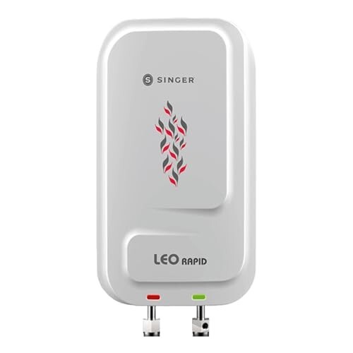 SINGER Leo Rapid 3 Litre Instant Water Heater | 3000 Watts | 6.5 Pressure Bars 