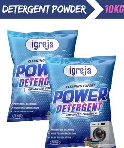 IGREJA Bright Like New Front/Top Load Cleaning  Detergent Powder 10 kg 