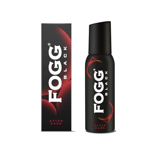 Fogg Black After Dark |No Gas| Long Lasting Perfume Deodorant Spray