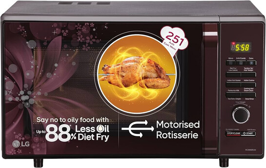 LG 28 L Convection Microwave Oven MC2886BRUM